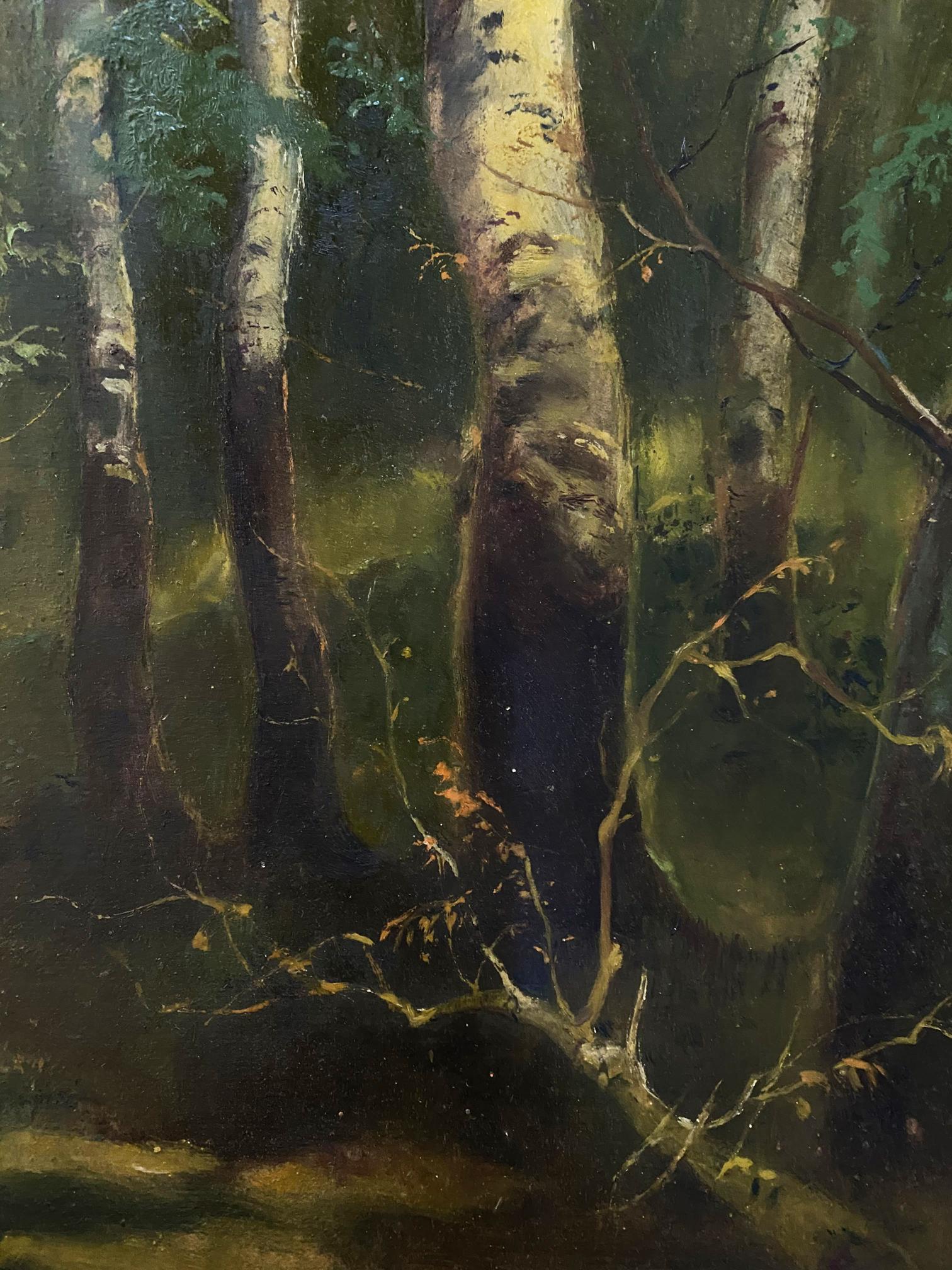 forest painting