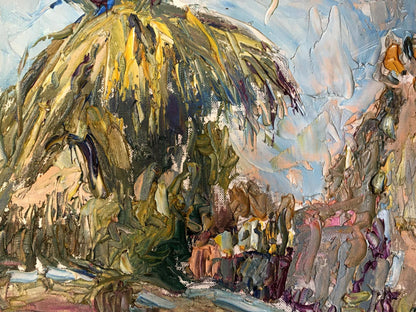 Oil painting Palm