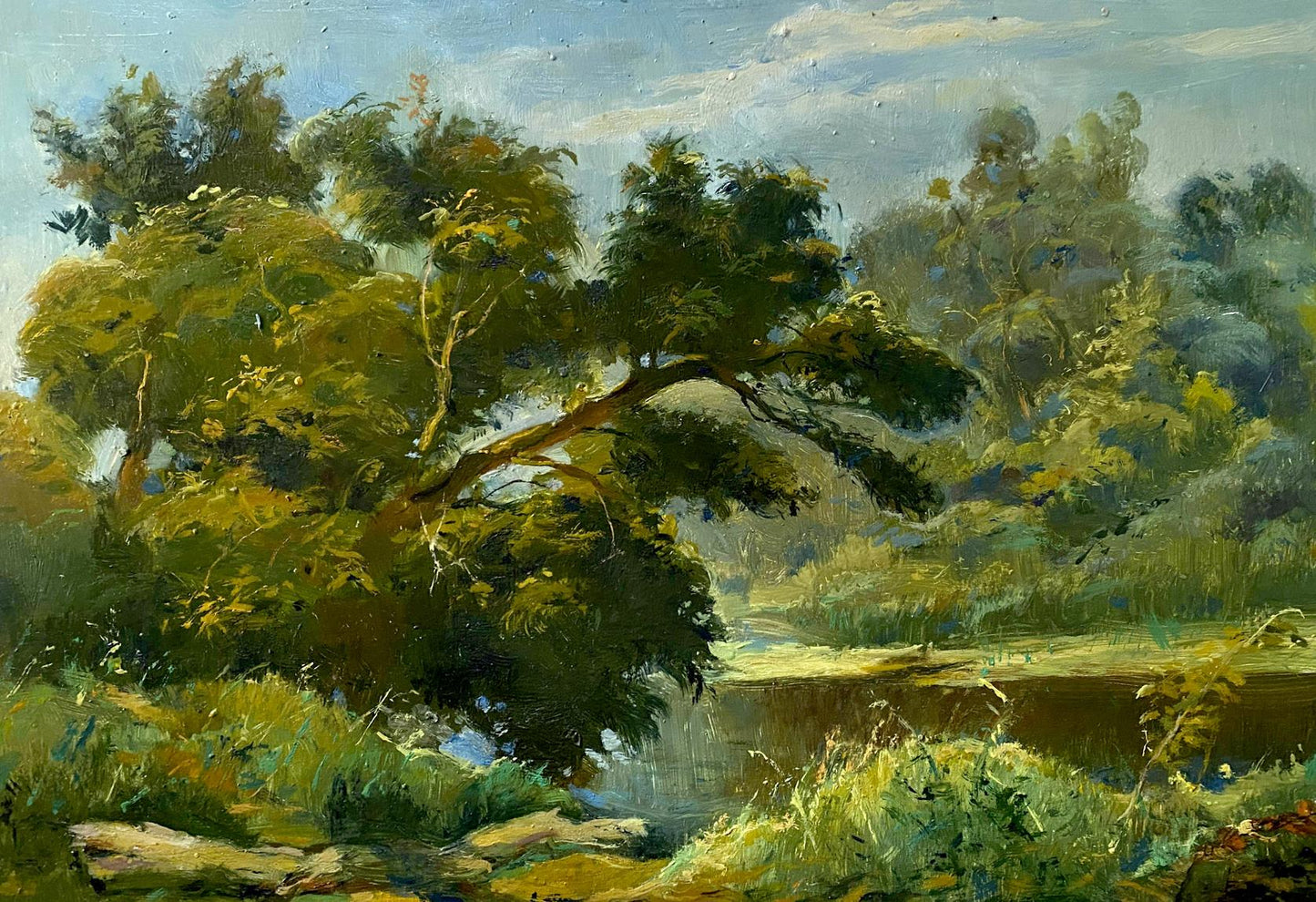 Oil painting Suli river buy