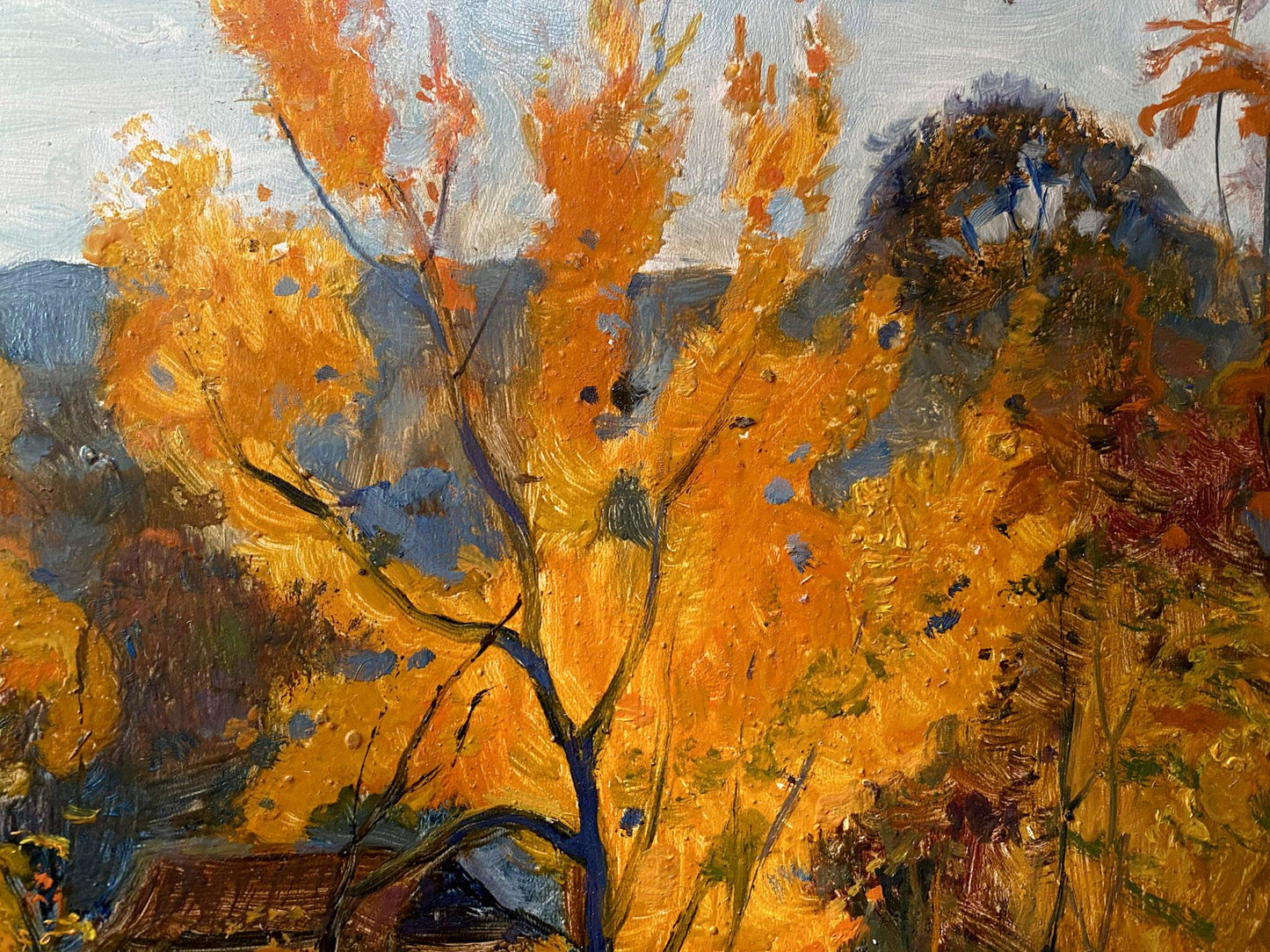 oil autumn painting