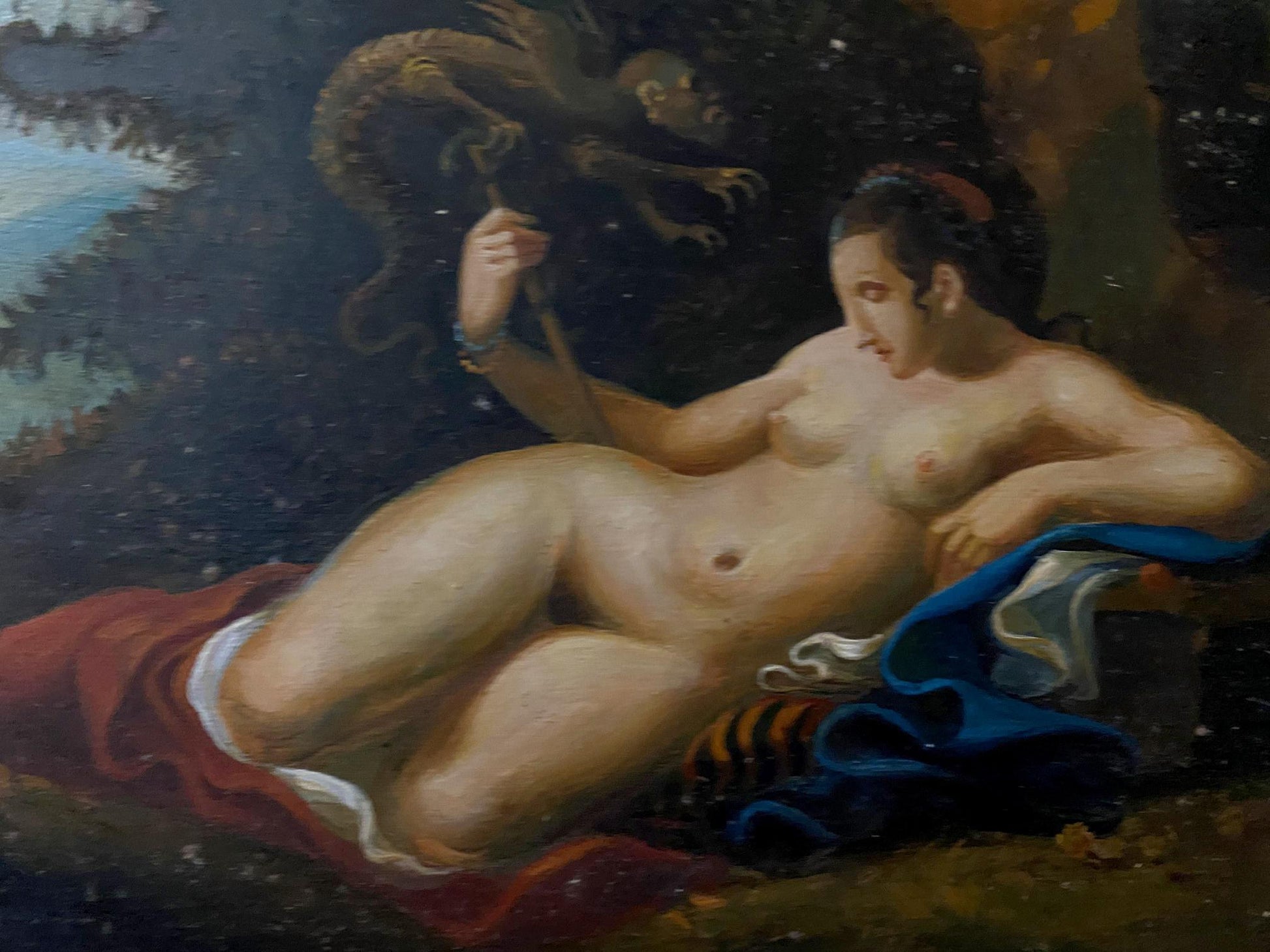 oil nude portrait