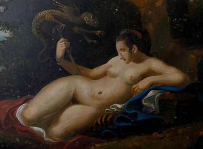 portrait painting nude