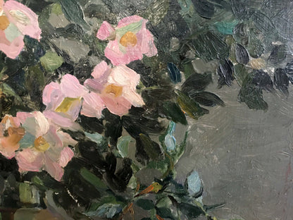 Oil painting Flowers  Yakovlev B. N.