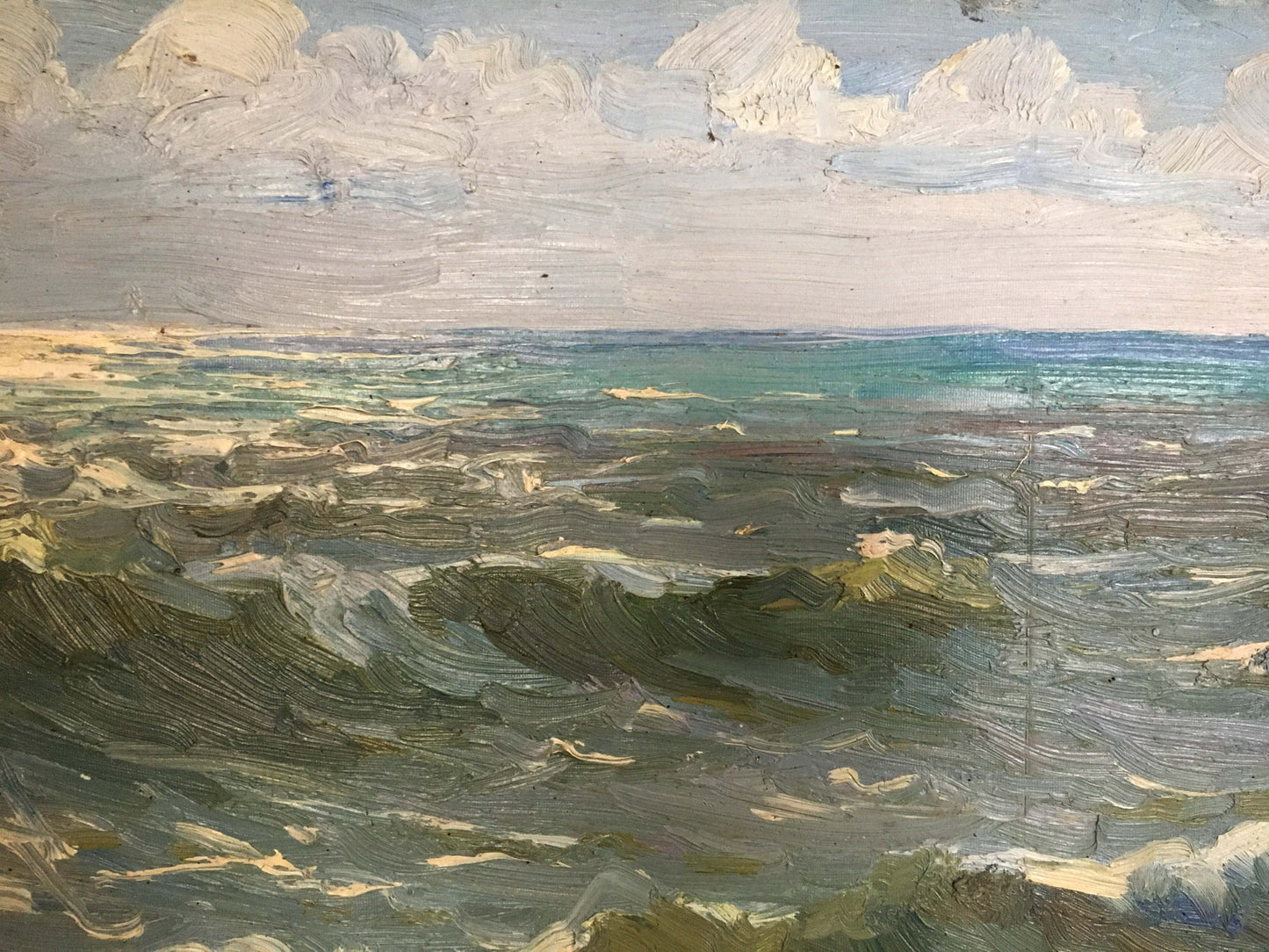 Oil painting Seascape Kolosov Valentin Osipovich