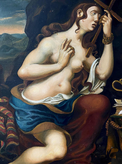 portrait Penitent Magdalene art