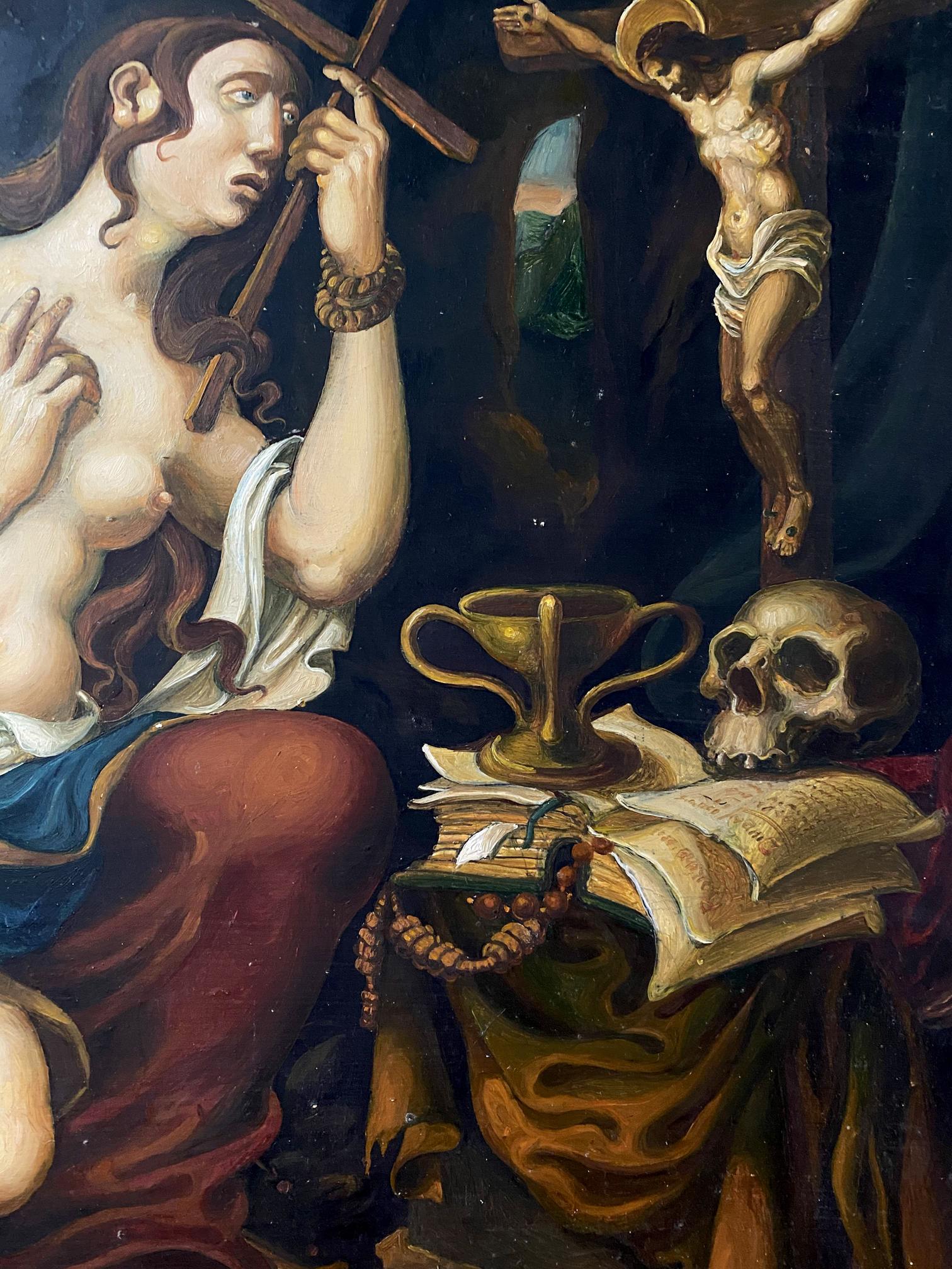 oil Penitent Magdalene