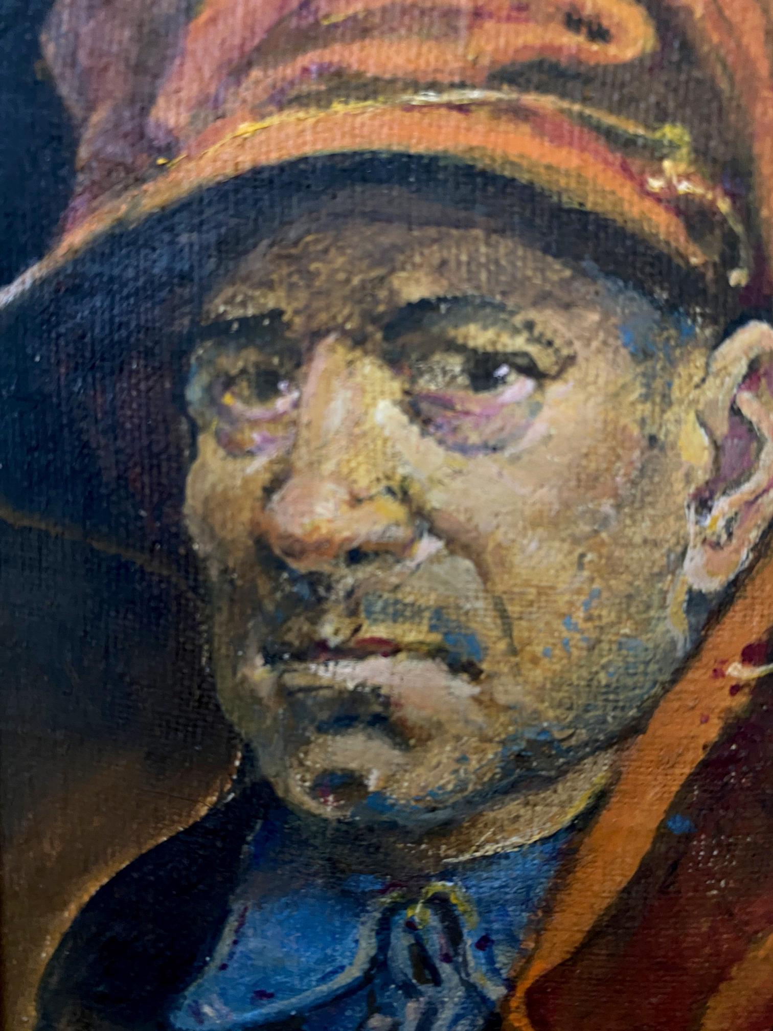 portrait painting man