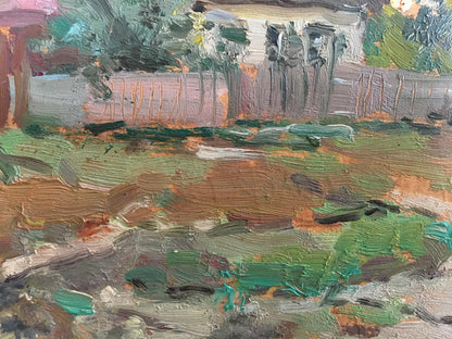 Oil painting Rural landscape Mara Yang