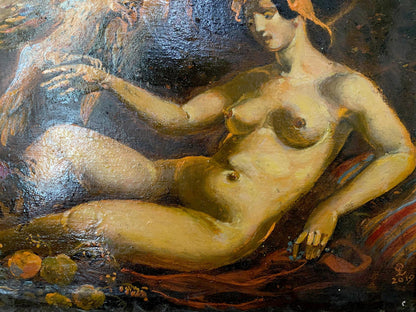 oil painting nude