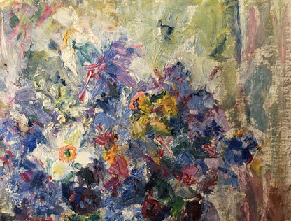 Oil painting Spring bouquet Dovgalevskaya Vera Veniaminovna