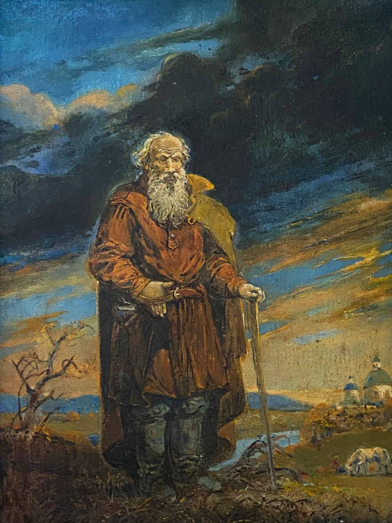 Oil painting Lev Tolstoy buy