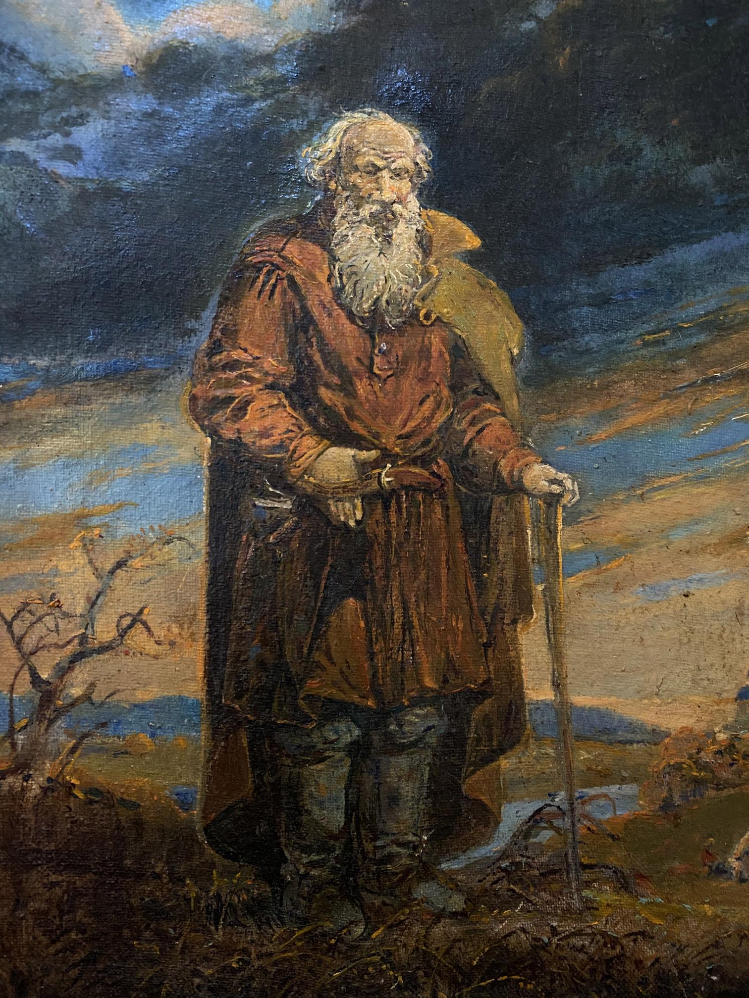 Lev Tolstoy painting