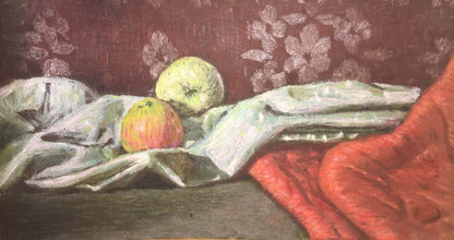 Still life with apples oil painting A. Horov