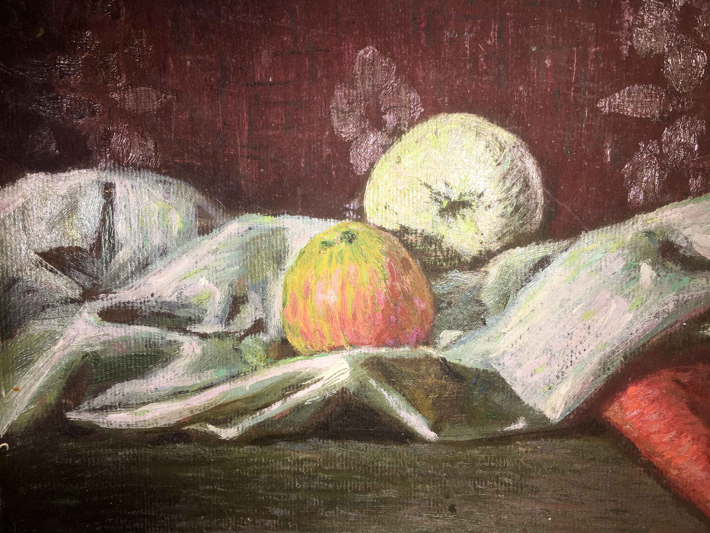 Still life with apples oil painting A. Horov