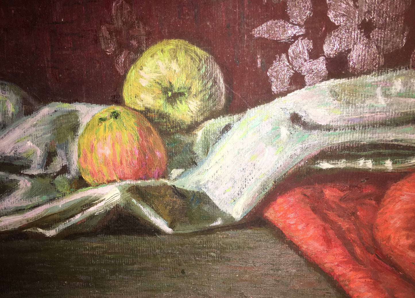 Still life with apples oil painting A. Horov