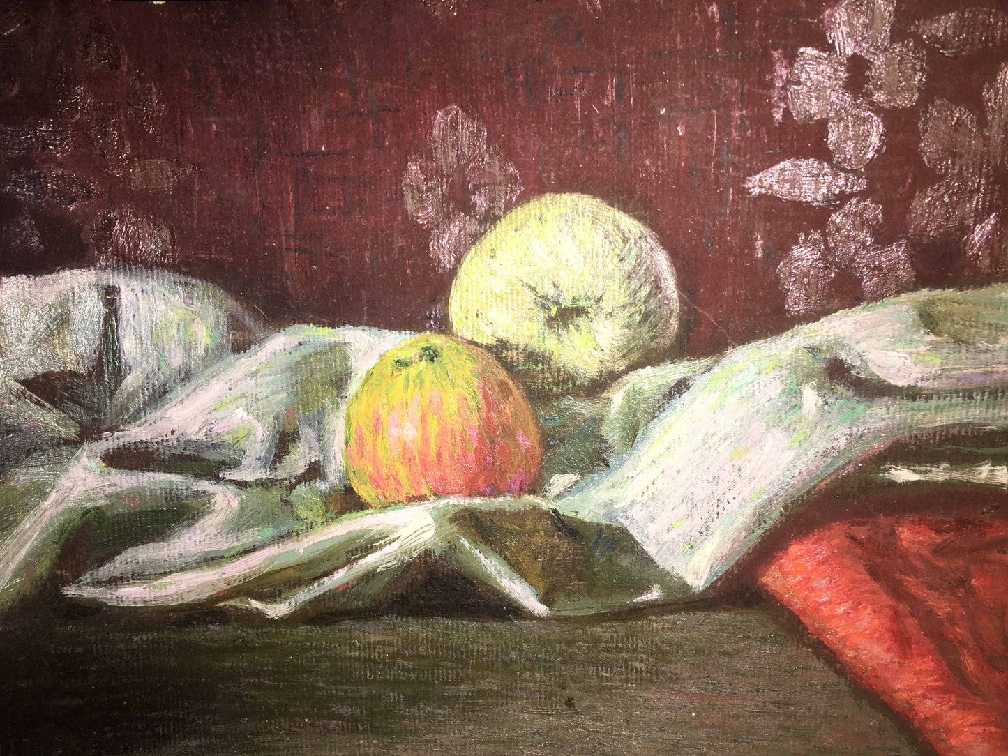 Still life with apples oil painting A. Horov