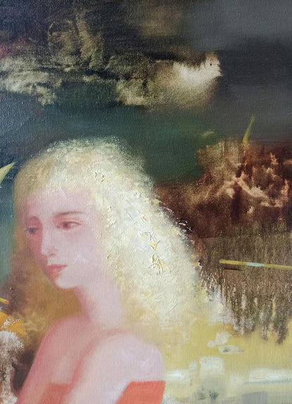 Abstract oil painting Victoria Anatoly Borisovich Tarabanov