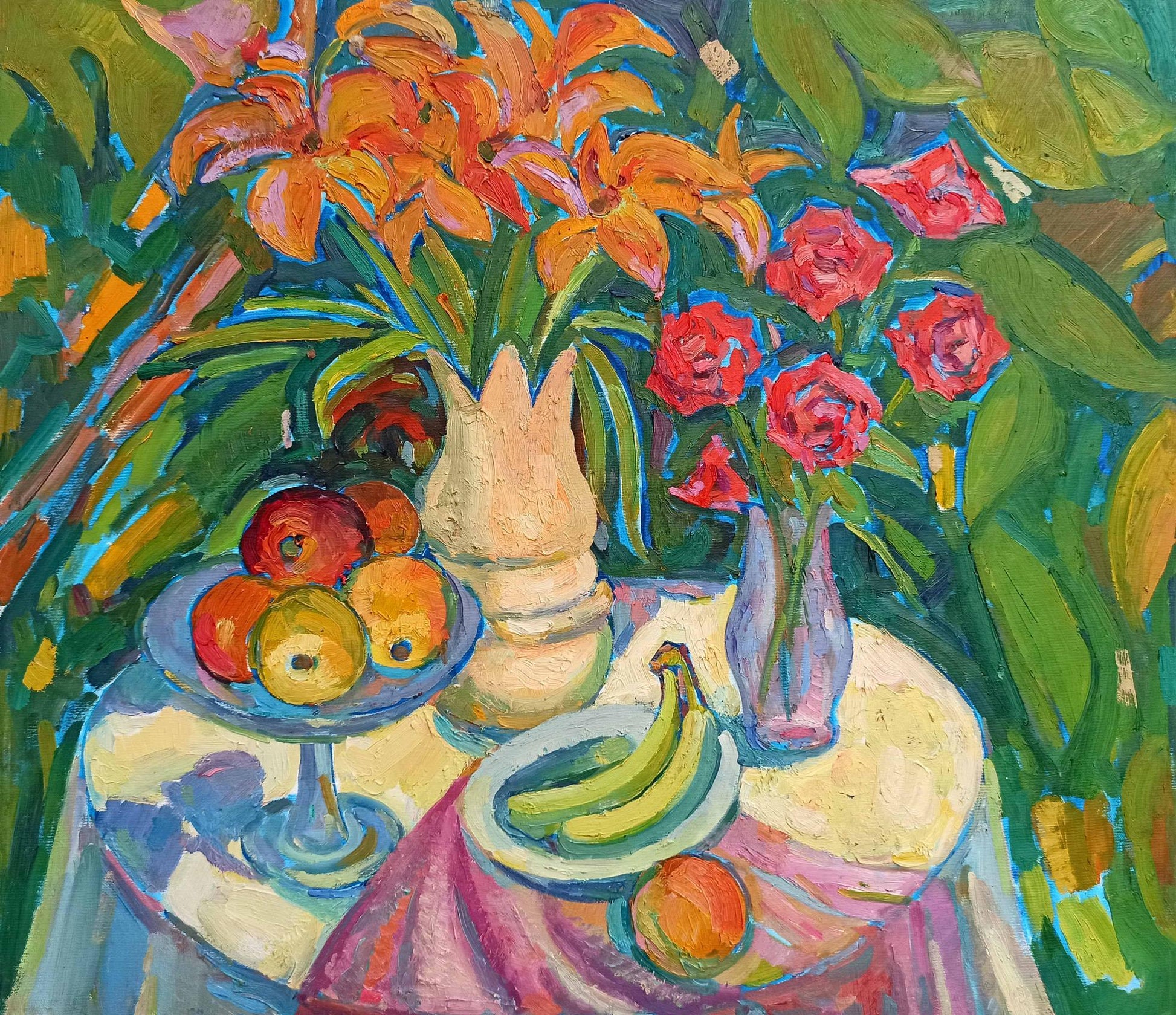 Oil painting Still life