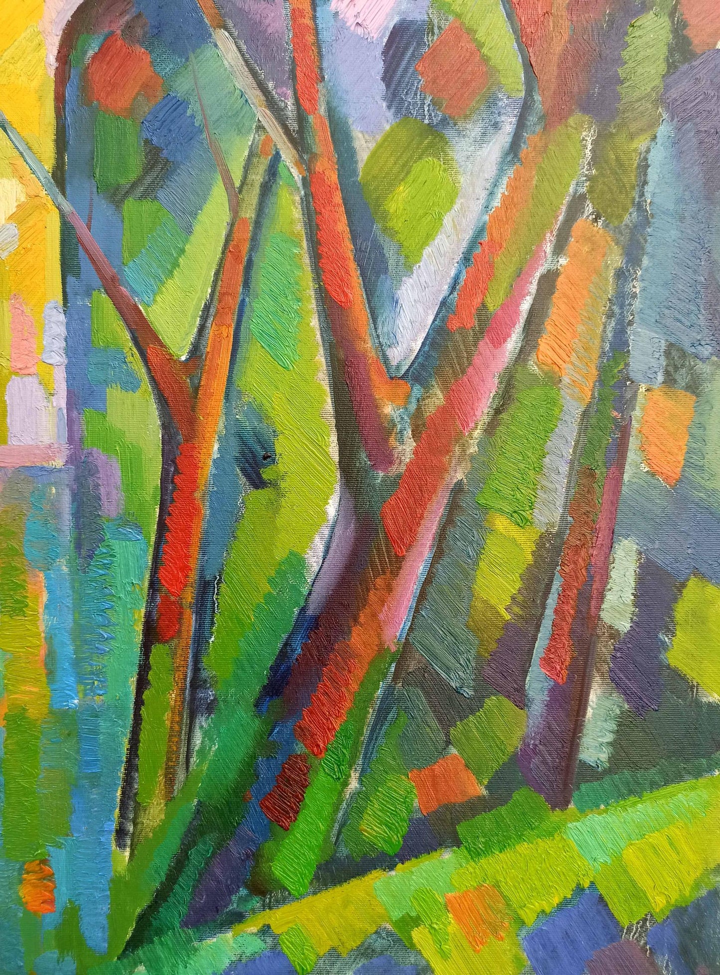 Abstract Forest landscape