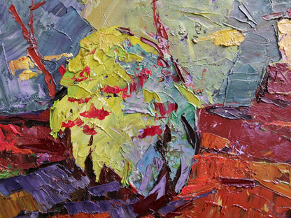 Oil Painting Art Autumn Landscape