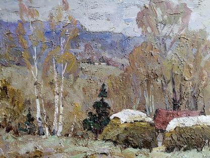 Oil Painting Autumn Landscape
