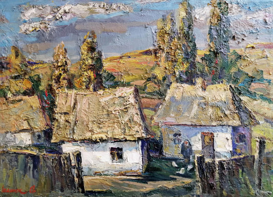 Oil painting Indian Summer Ivanyuk Alex