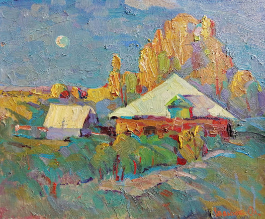 Oil painting Country life Ivanyuk Alex