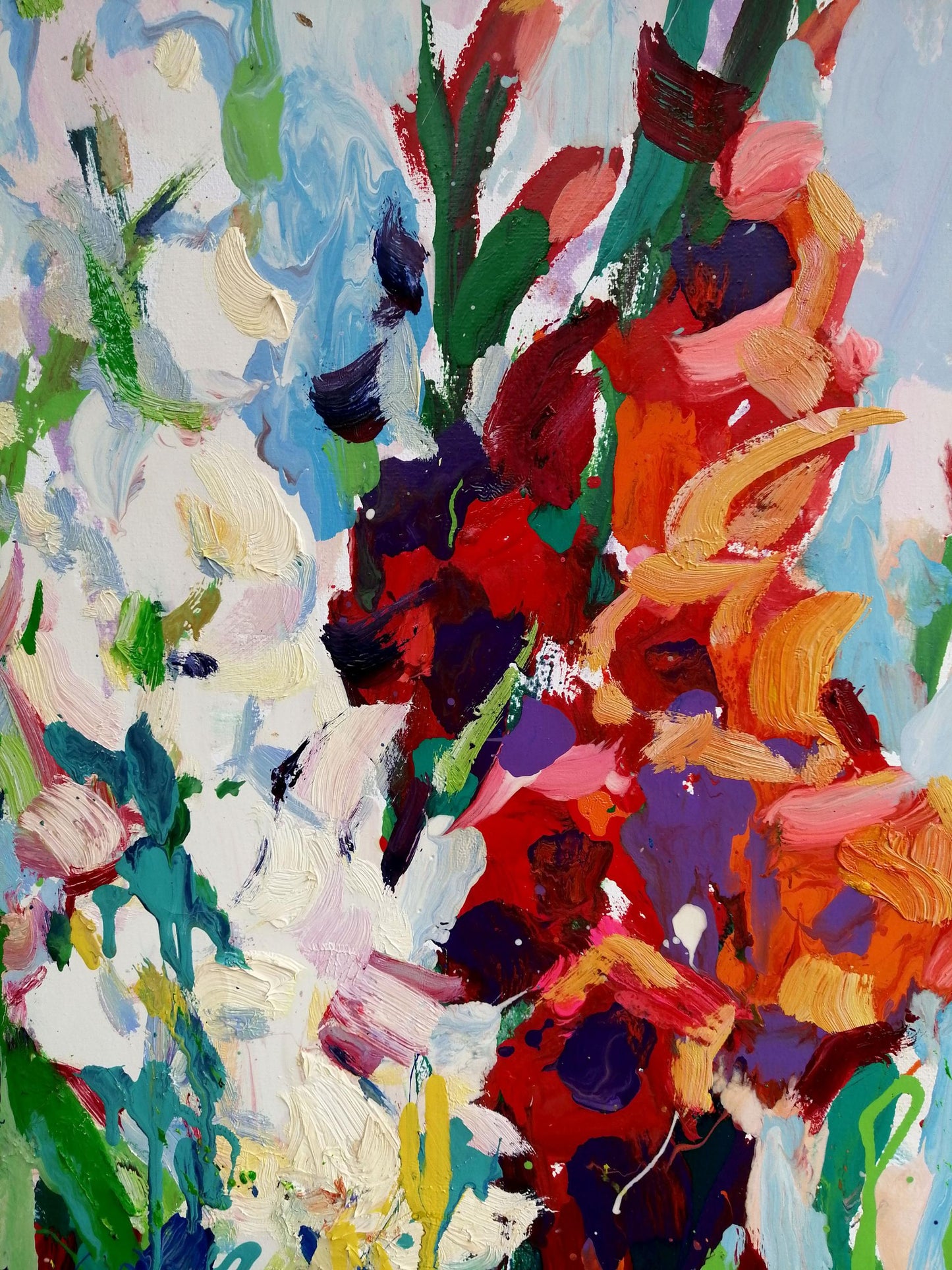 Oil painting  Bouquet of Flowers