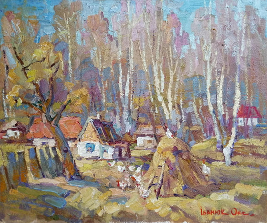 Oil painting Day Ivanyuk Оksаnа