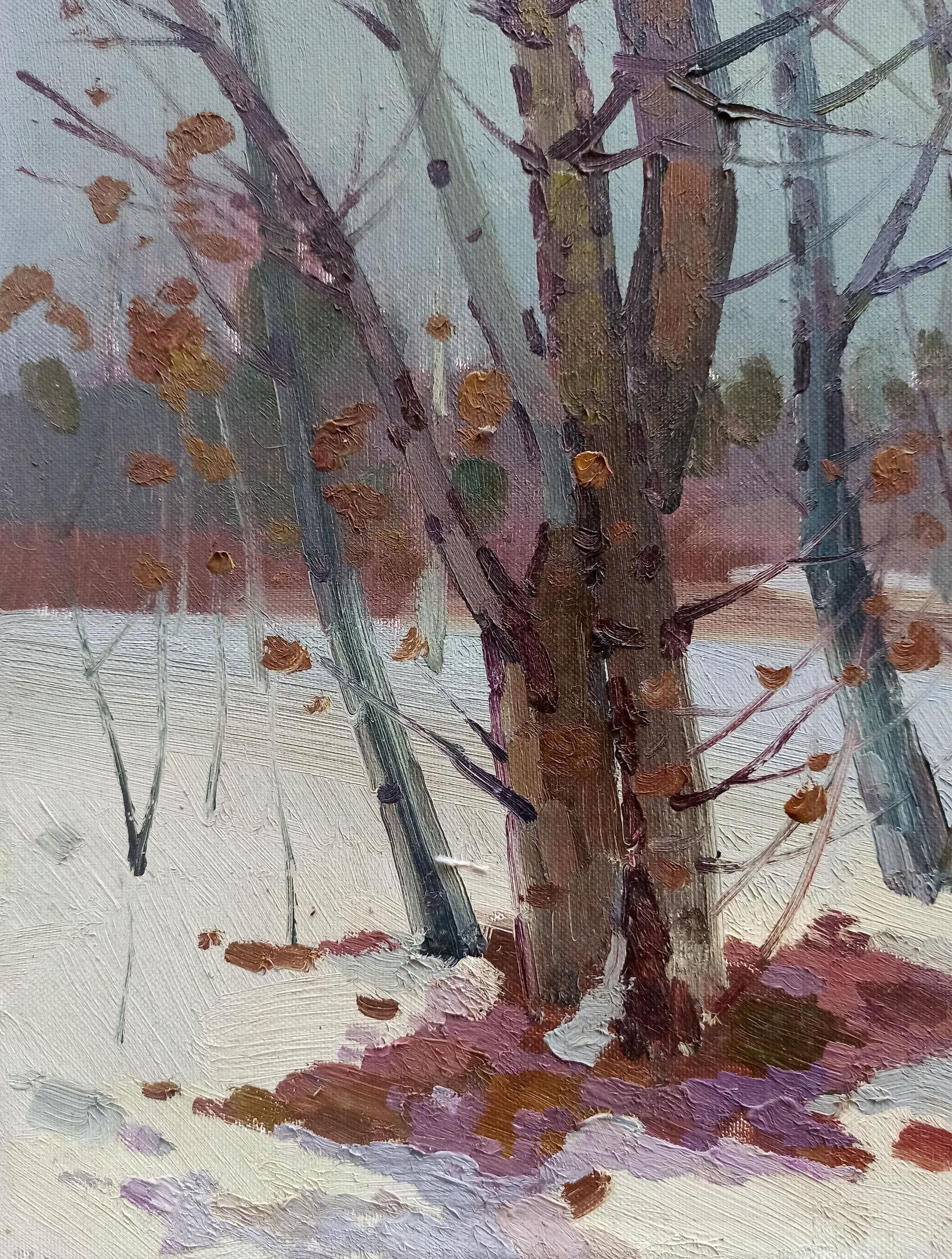 winter painting art
