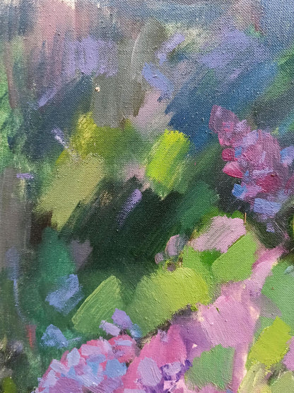 Oil painting Lilac