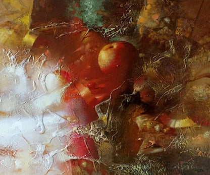 Abstract oil painting Composition Anatoly Borisovich Tarabanov