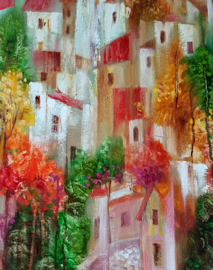 city painting