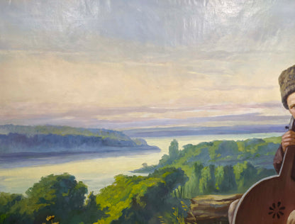 Shevchenko's portrait in oil