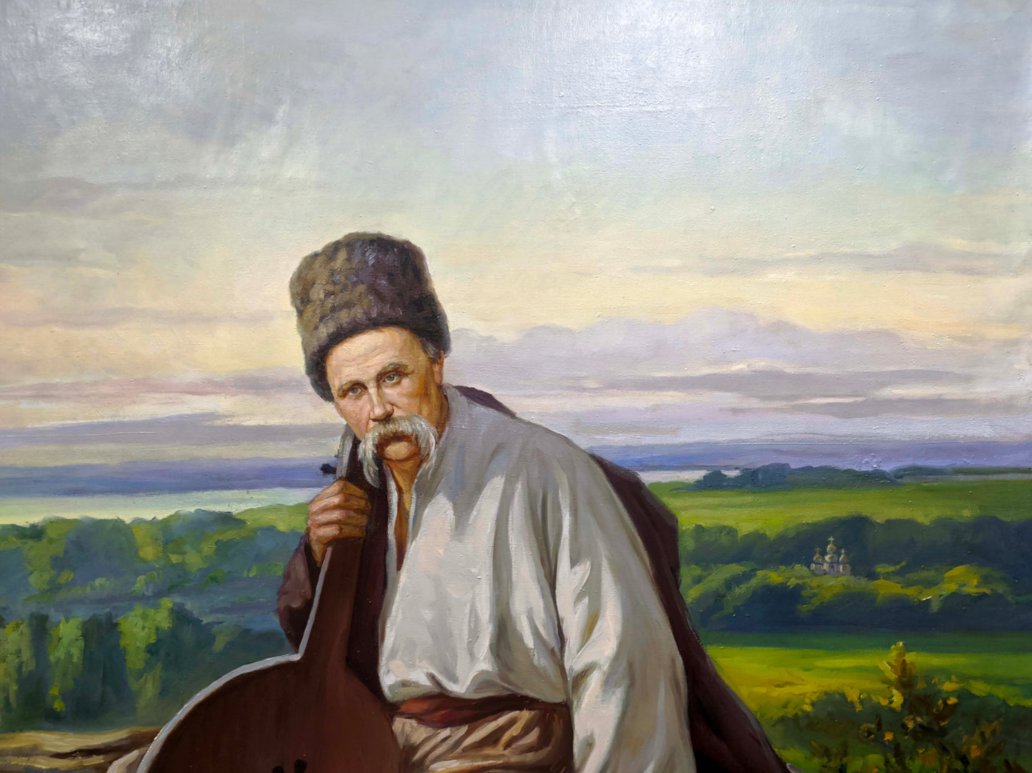 An oil painting portraying Shevchenko's likeness