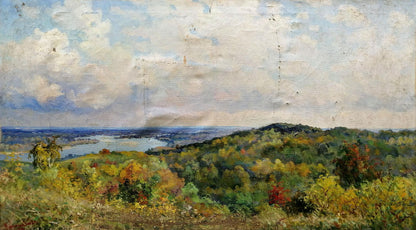 Oil painting On the Dnieper Nepiypivo Vasily Ignatievich