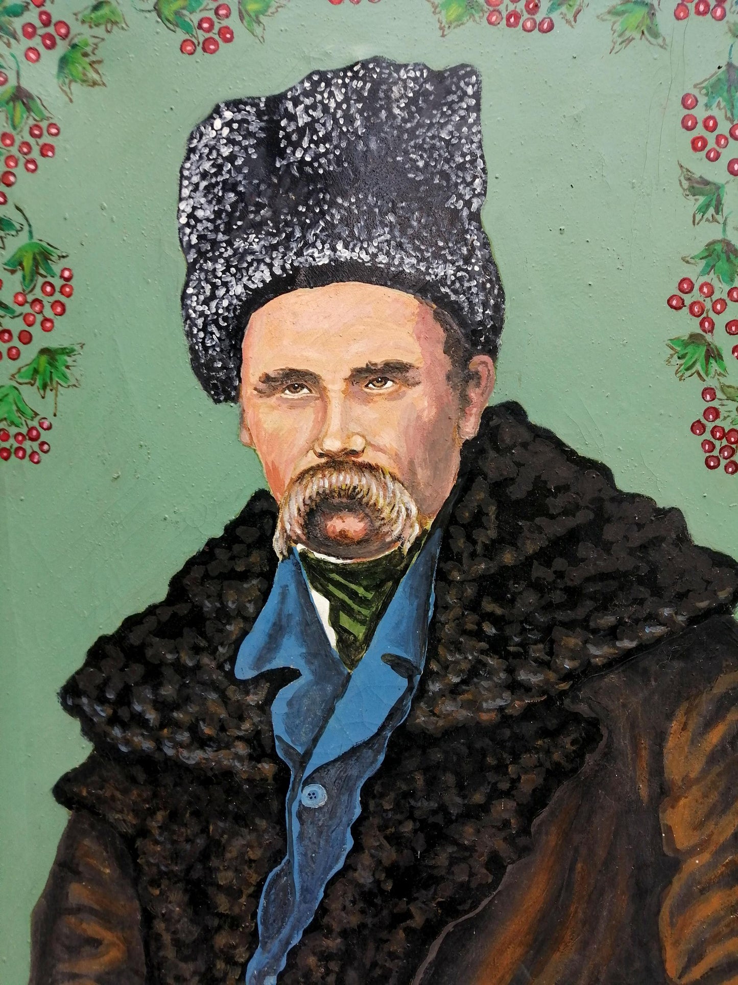 Oil painting Portrait of Taras Shevchenko Unknown artist