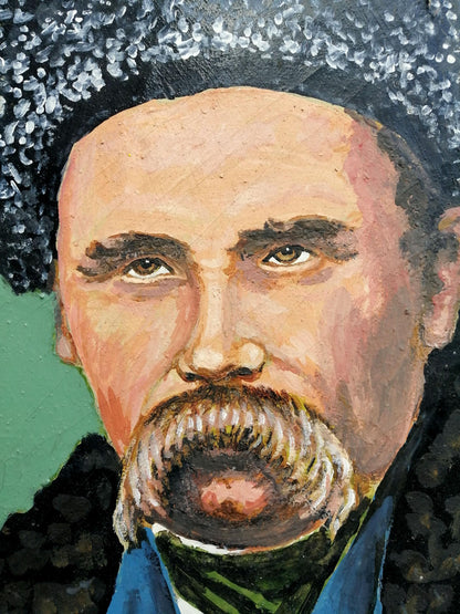 Oil painting Portrait of Taras Shevchenko Unknown artist