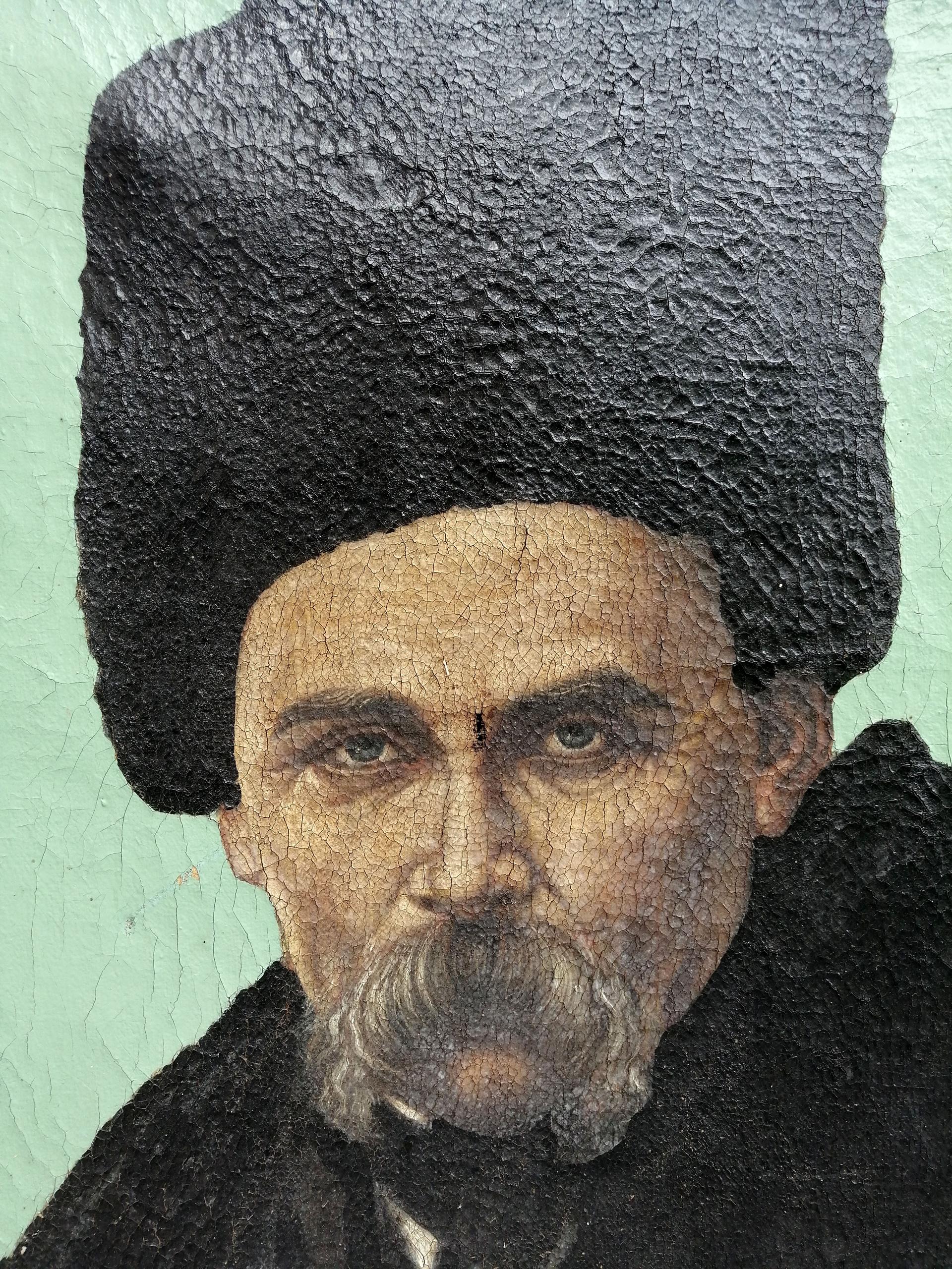 Oil painting of Taras Shevchenko by an unknown artist