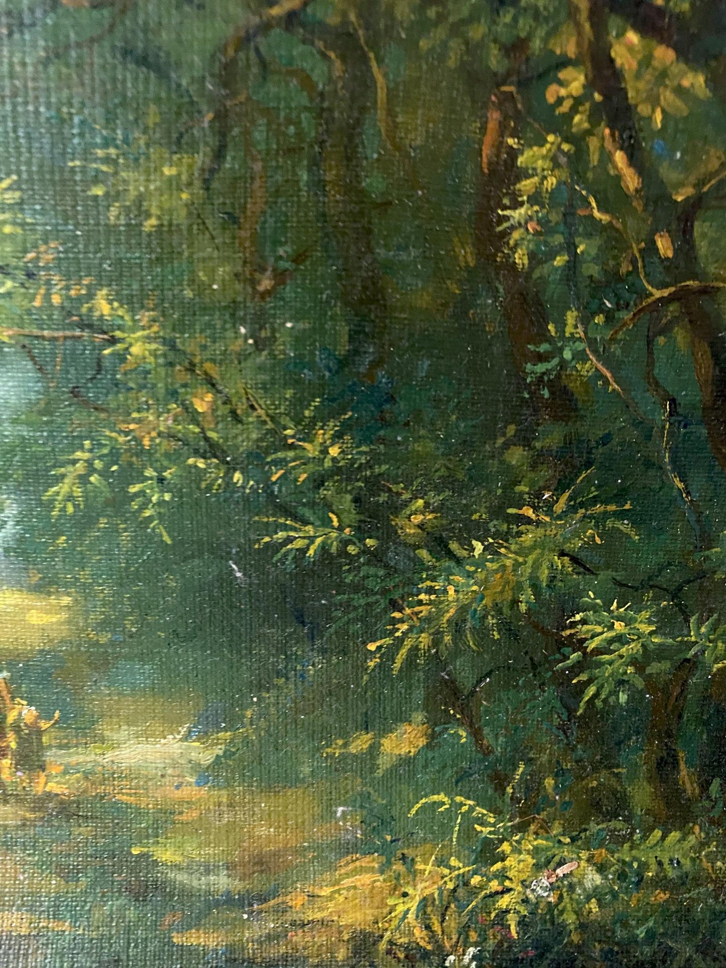 oil summer painting