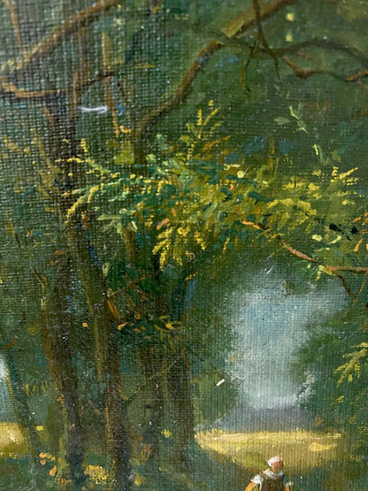 oil forest landscape