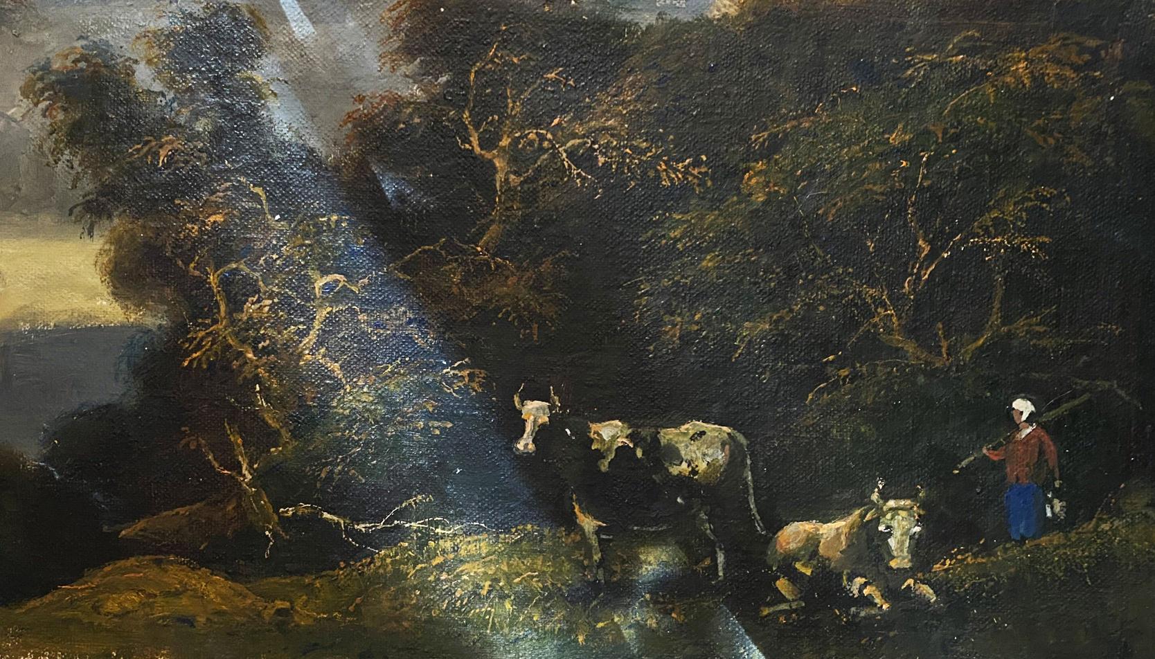 Oil painting Cows buy