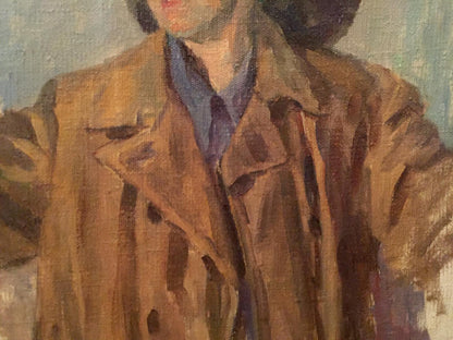 Oil painting Portrait of man Vladimir Kostetsky