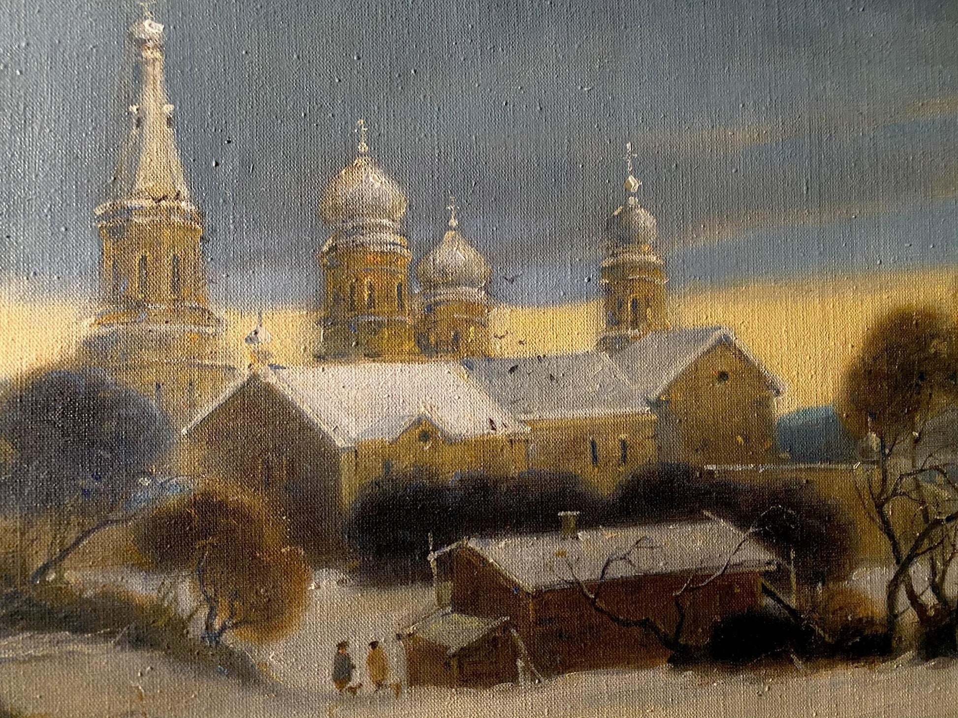 oil village winter