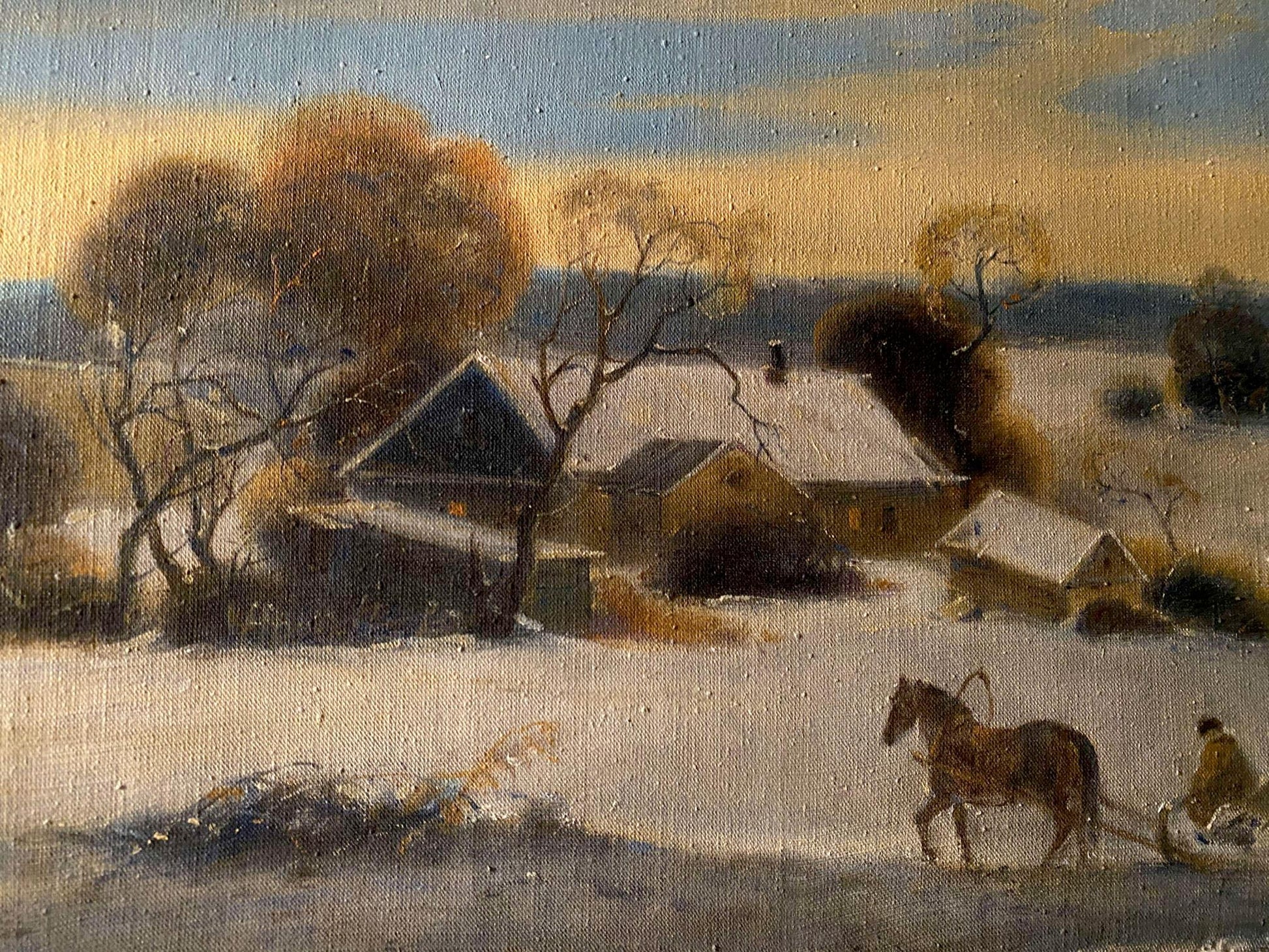 winter painting