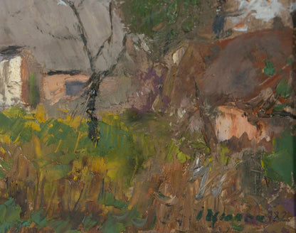 Oil painting Beginning of autumn Ivan Kirillovich Tsyupka