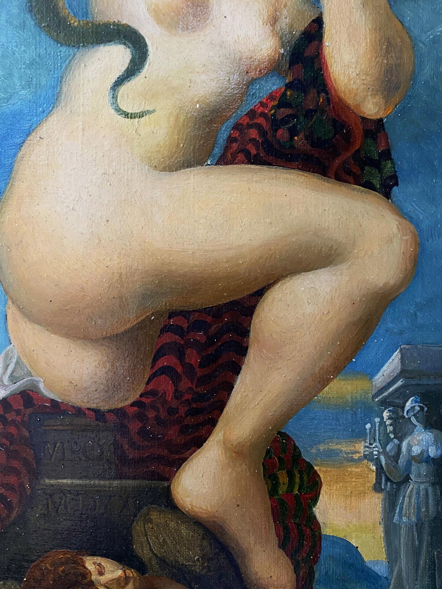 oil portrait nude