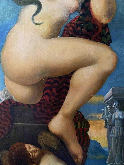 oil nude portrait