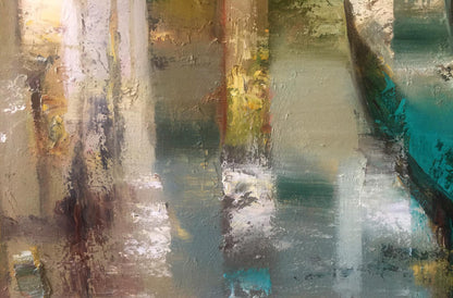 Abstract oil painting Venice canals Anatoly Tarabanov