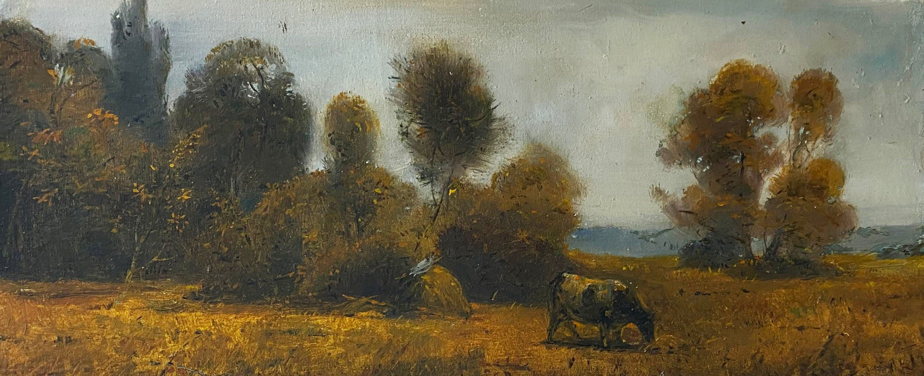 Oil painting Autumn morning Litvinov Oleg Arkad'yevich